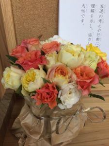 七田式栗東教室　お花